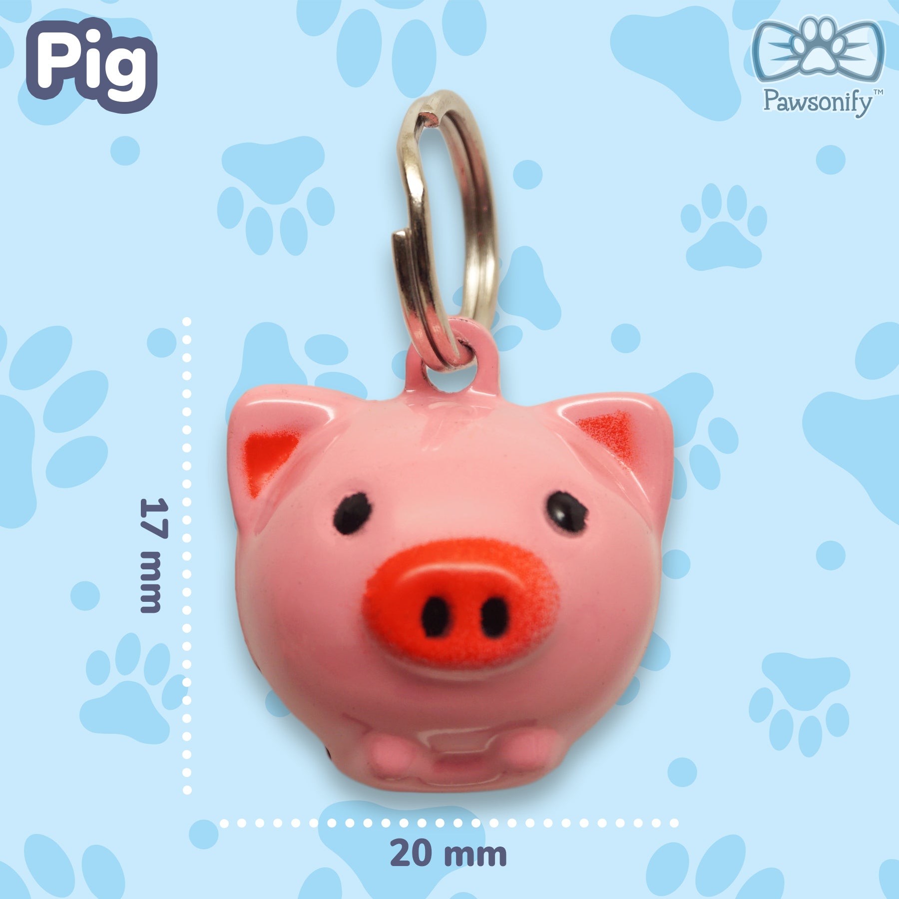 Pawsonify Jingle Bell - Pig #style_Pig