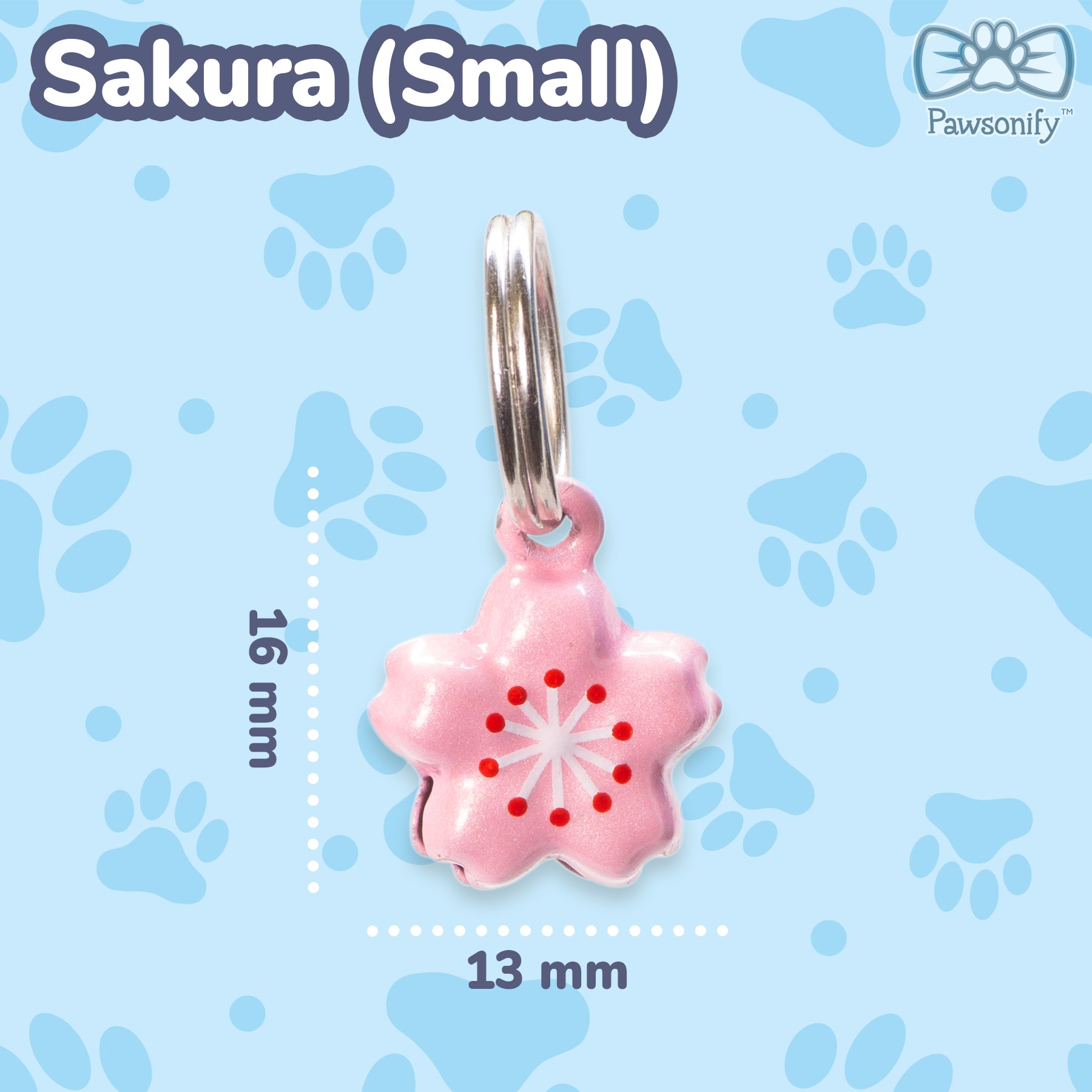 Pawsonify Jingle Bell - Small Sakura #style_Sakura (Small)