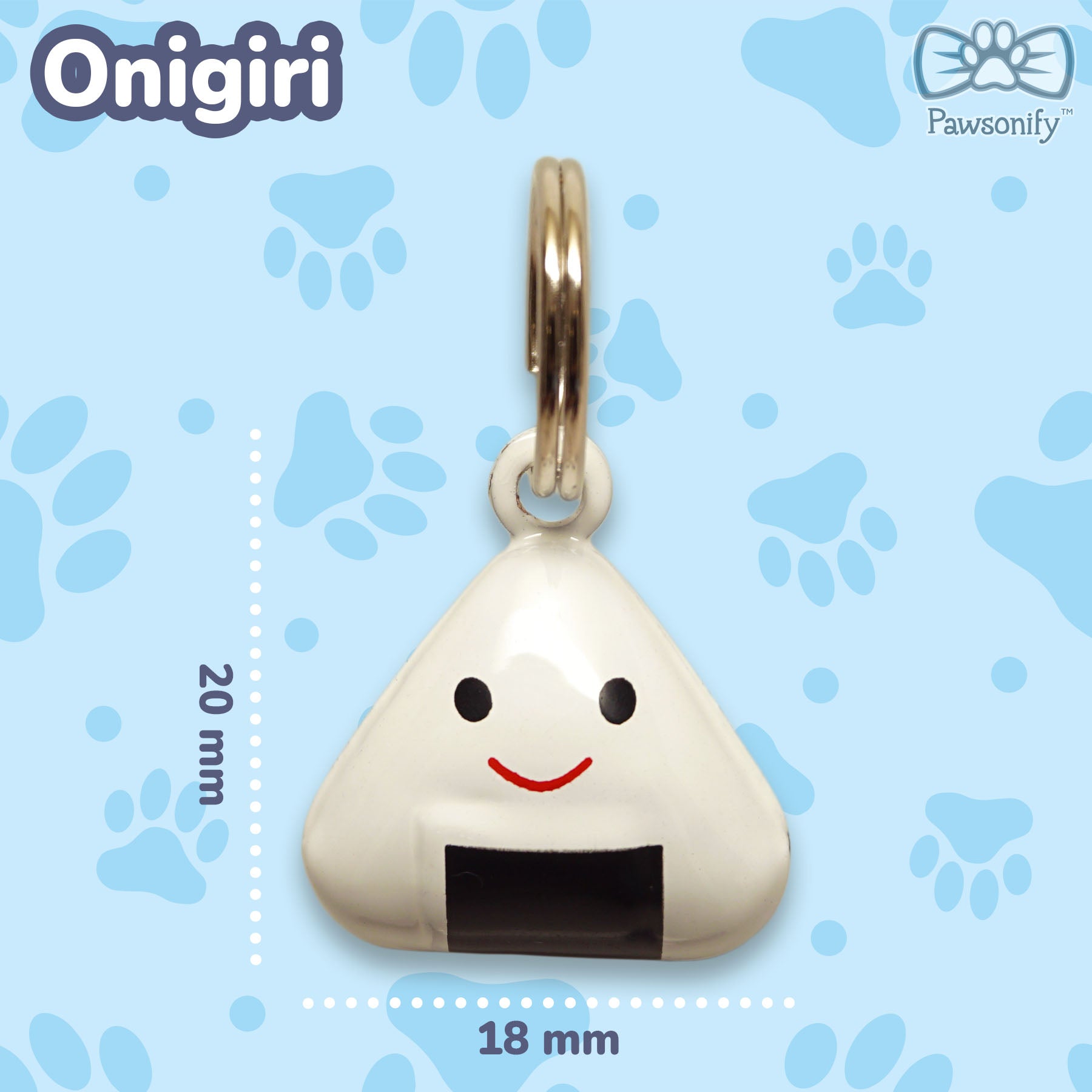 Pawsonify Jingle Bell - Onigiri #style_Onigiri