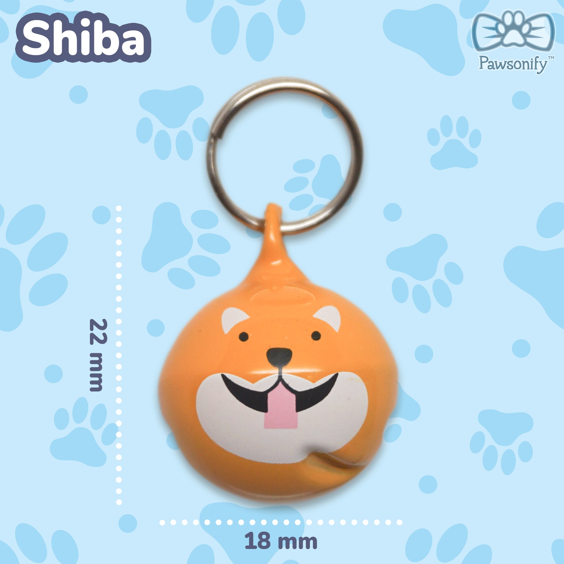 Pawsonify Jingle Bell - Shiba #style_Shiba