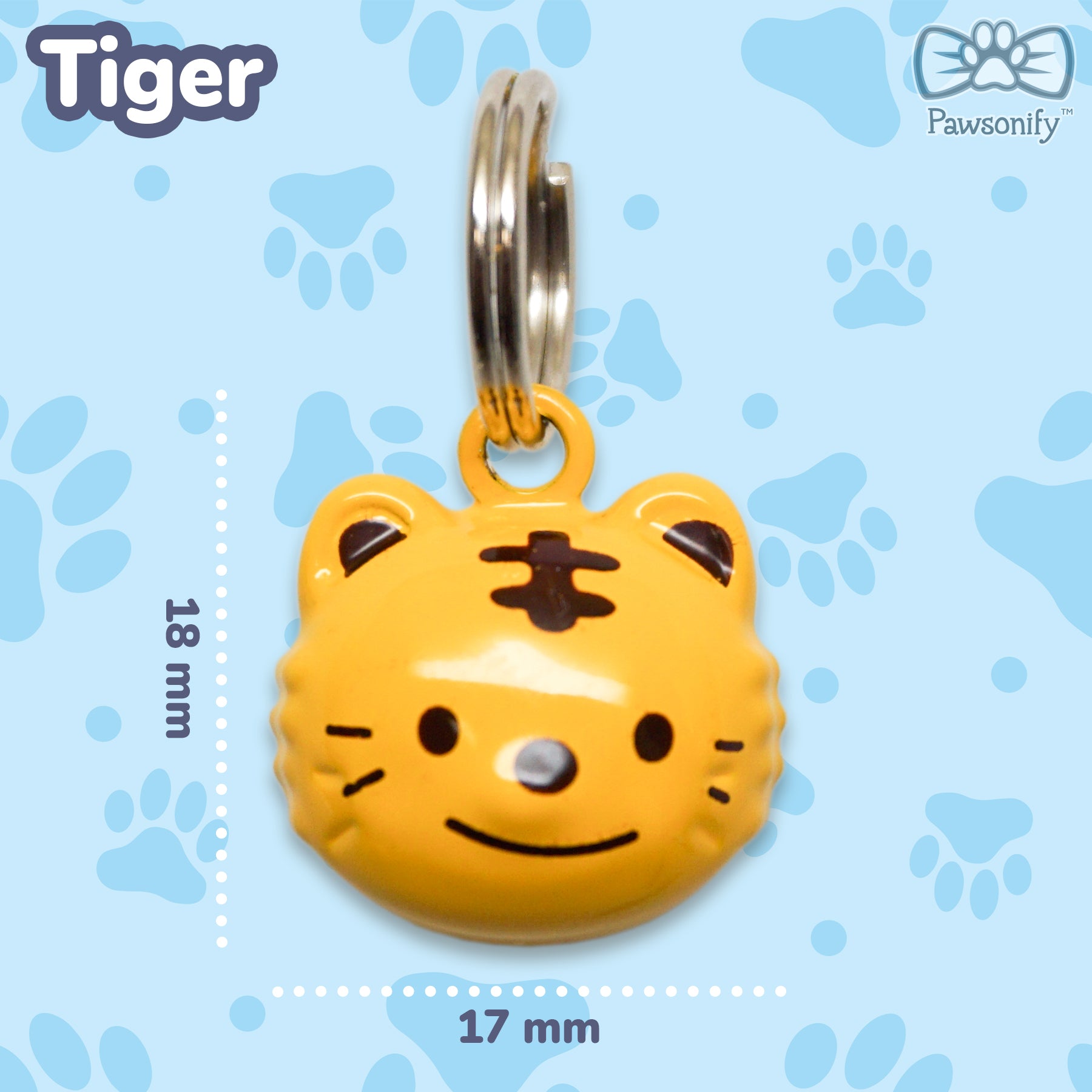 Pawsonify Jingle Bell - Tiger #style_Tiger