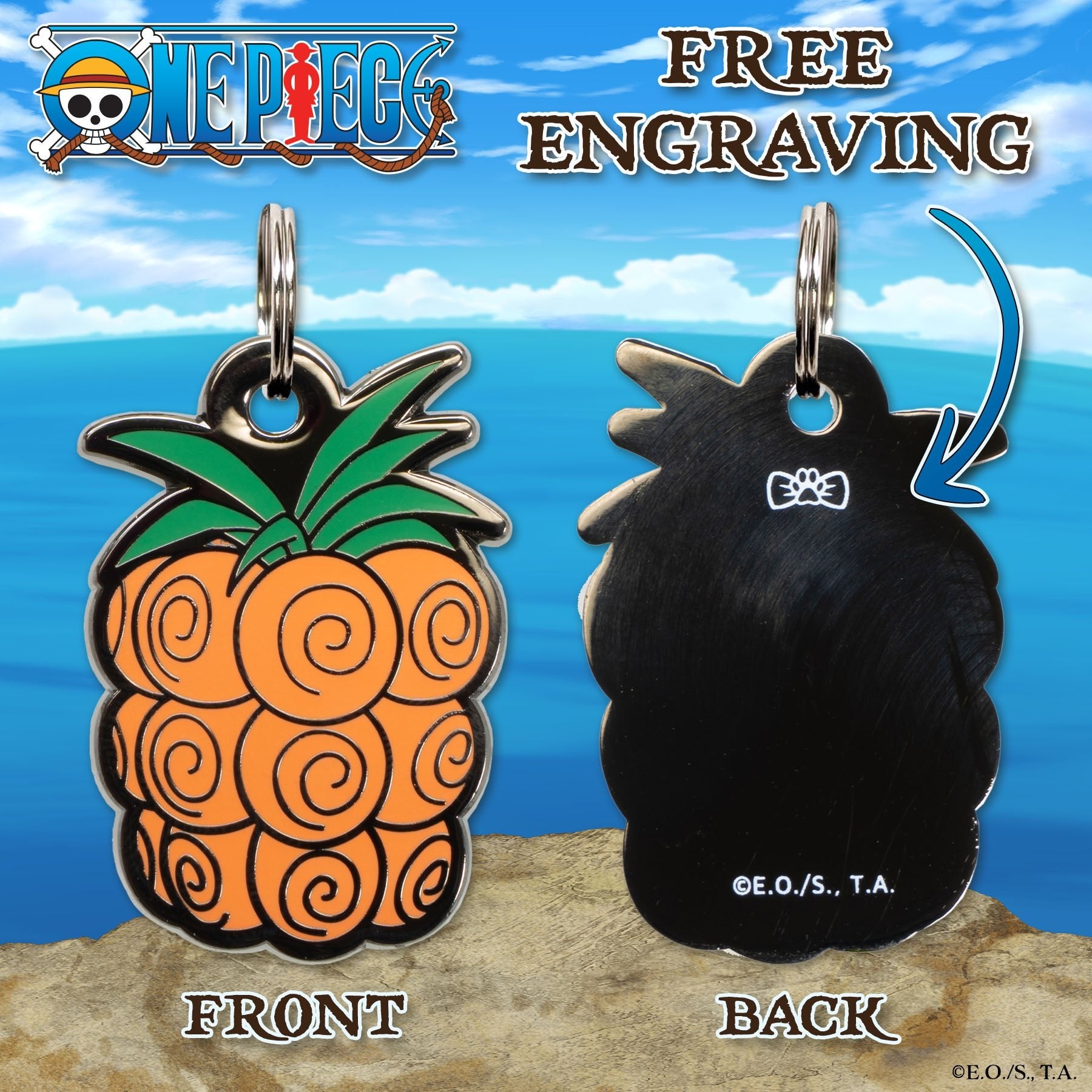 Chop-Chop Fruit Pet Tag - Pawsonify