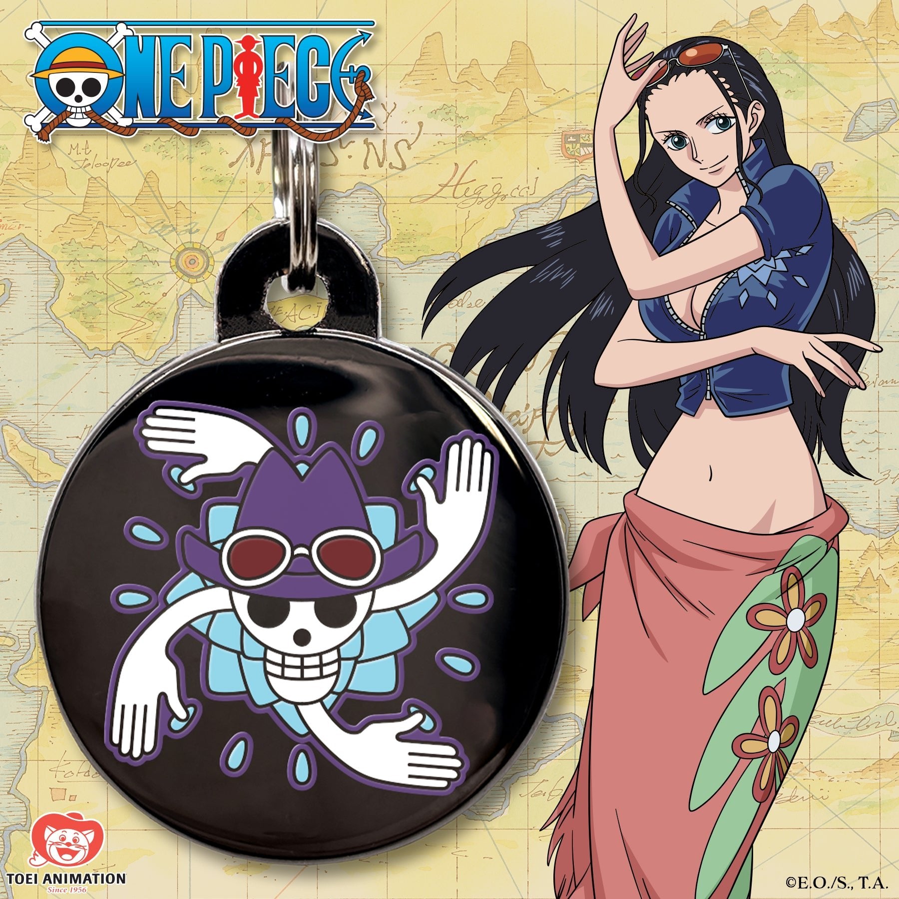 Nico Robin Pet Tag - Pawsonify