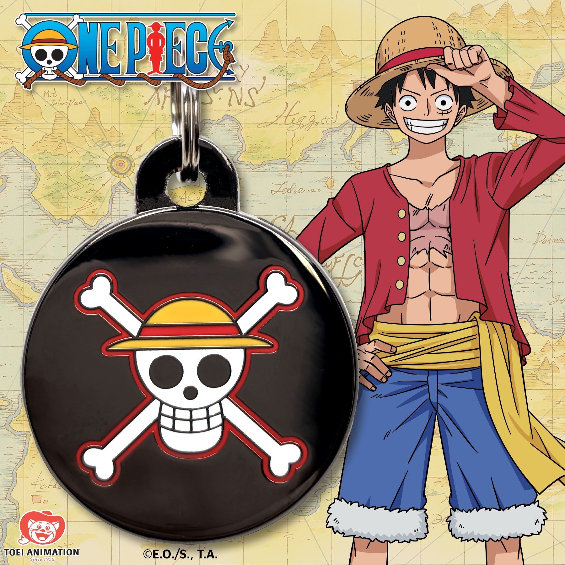 Monkey D. Luffy Pet Tag - Pawsonify
