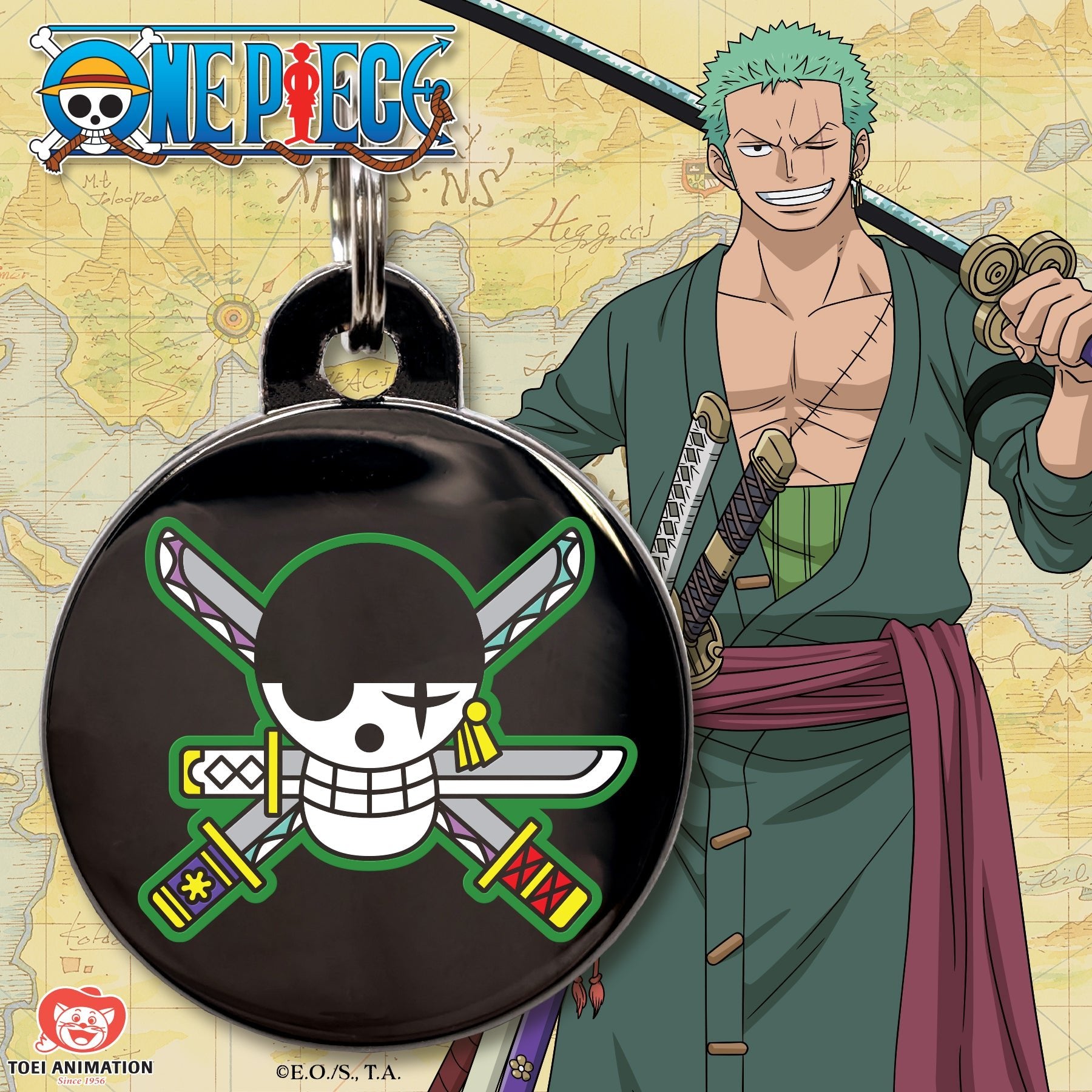 Roronoa Zoro Pet Tag - Pawsonify