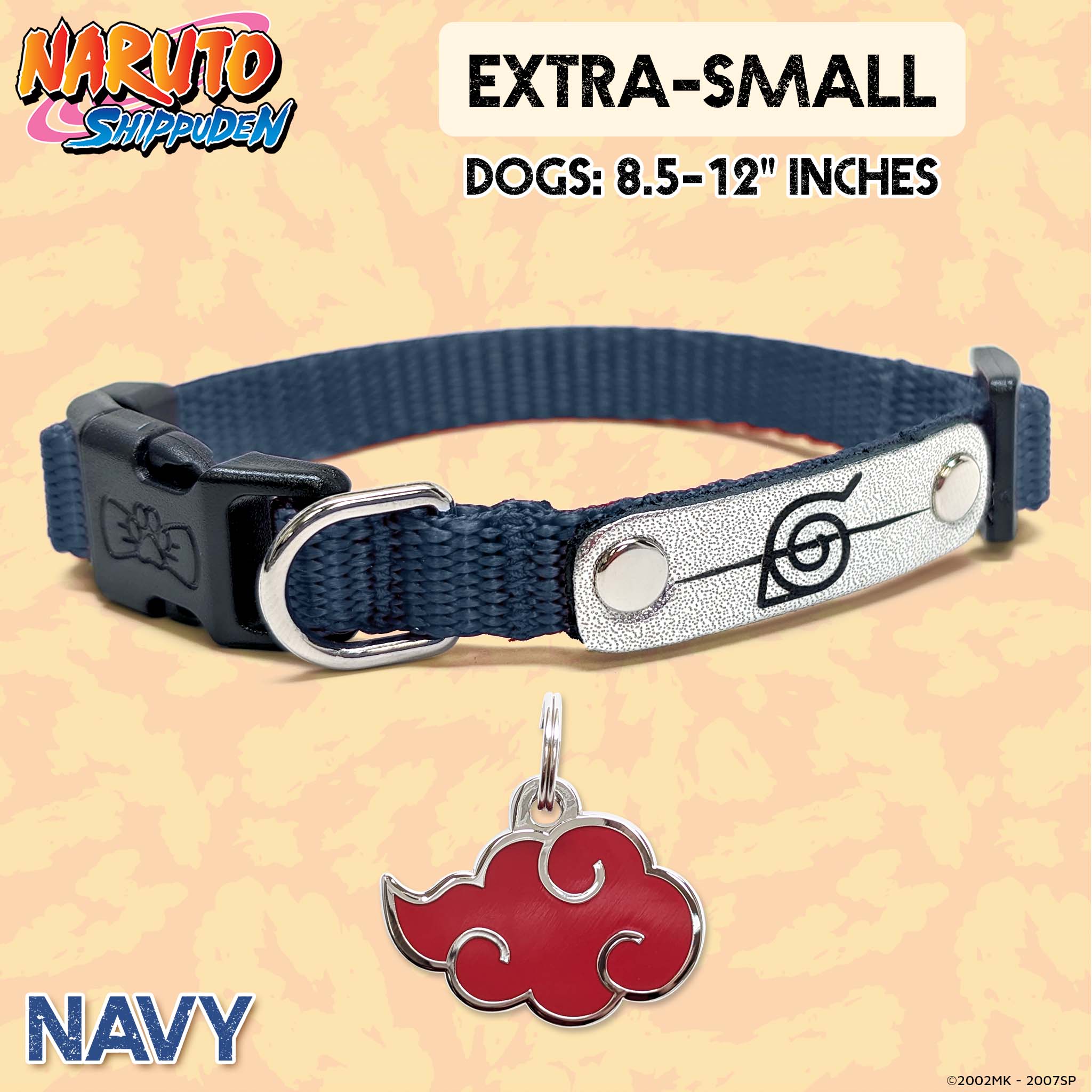 #size_Dog: (XS) 8.5-12" / Navy