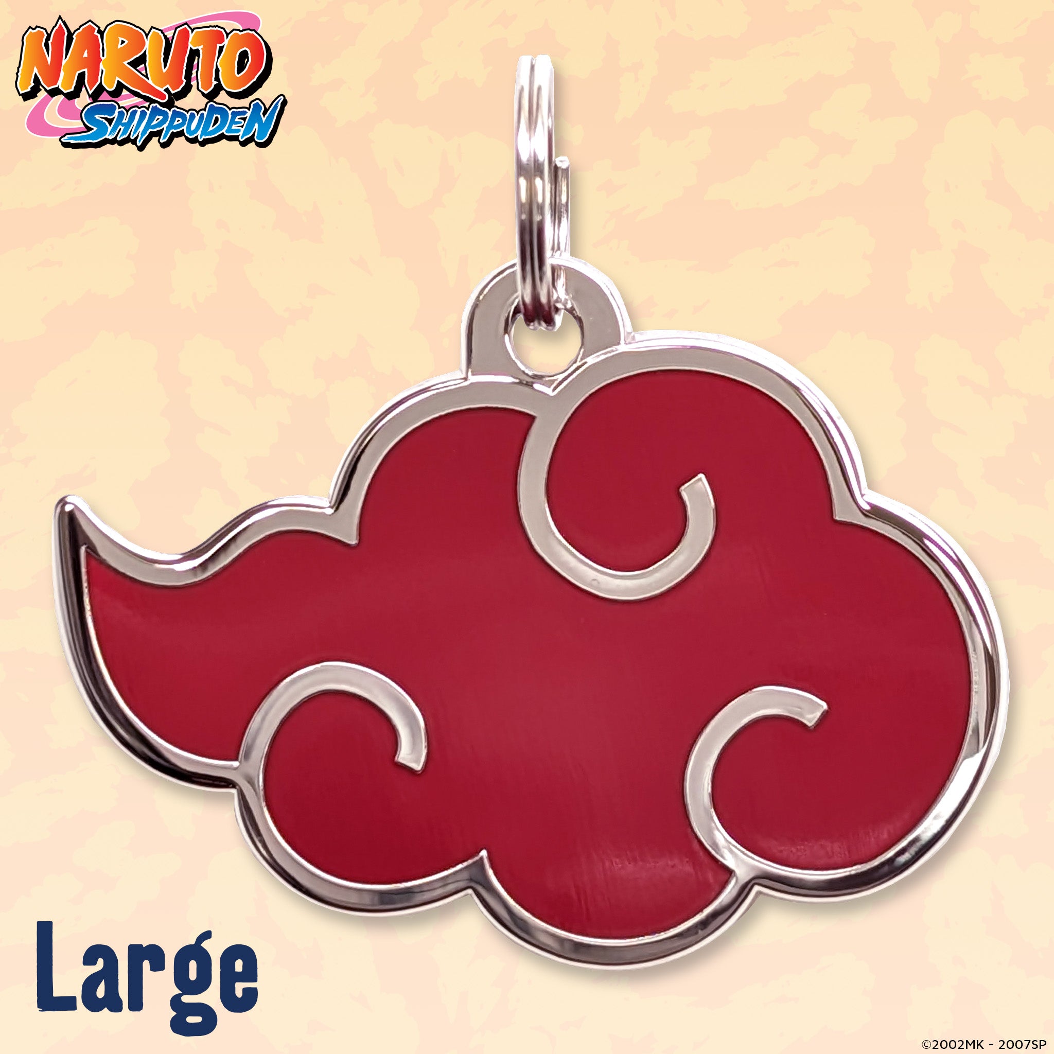 Akatsuki Pet Tag - Naruto Shippuden x Pawsonify Collab - Large Tag #size_Large (S/M/L)