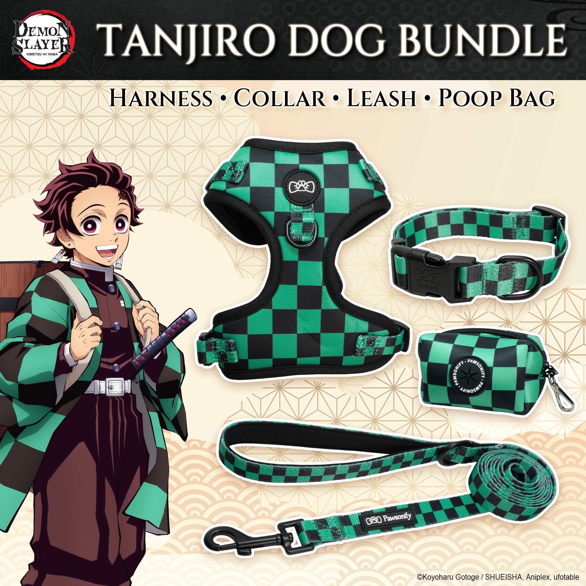 ăPre-OrderăDog Four Piece Bundle - Tanjiro