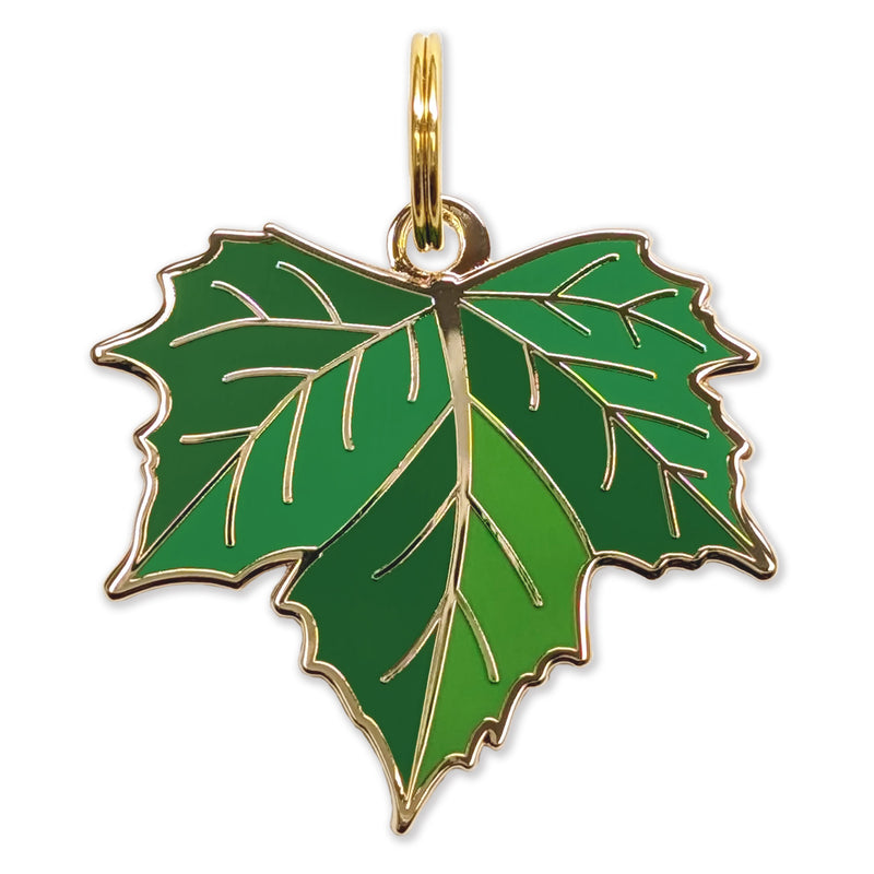 Leaf Pet ID Tag - Pawsonify Original Design - Ivy Leaf Design, Free Laser Engraving Included
