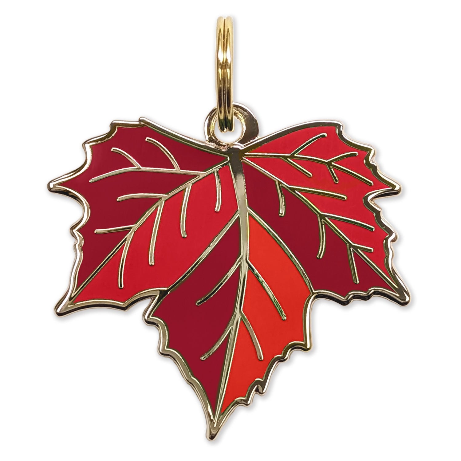 Leaf Pet ID Tag - Pawsonify Original Design - Maple Leaf Design, Free Laser Engraving Included