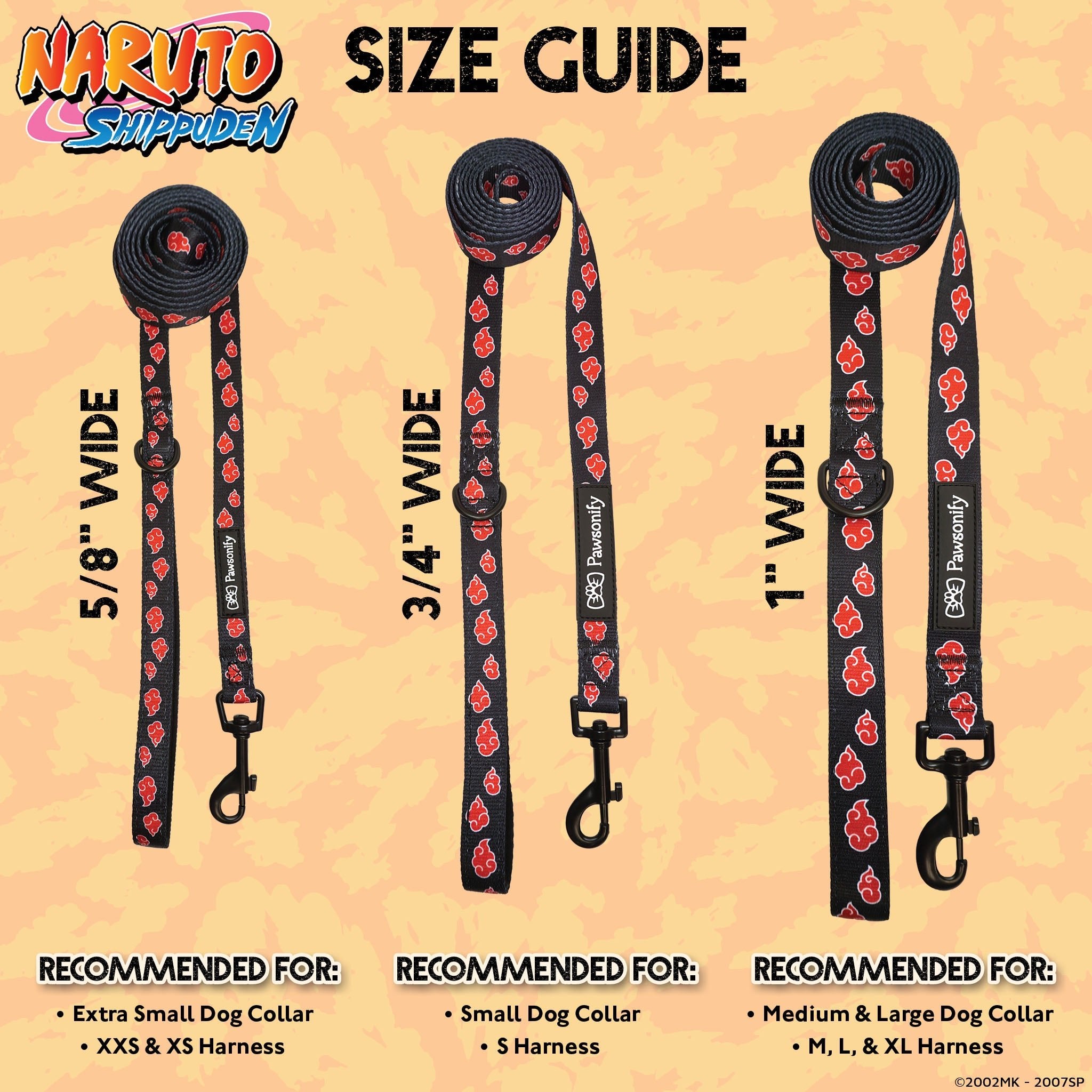 Akatsuki Leash - Pawsonify