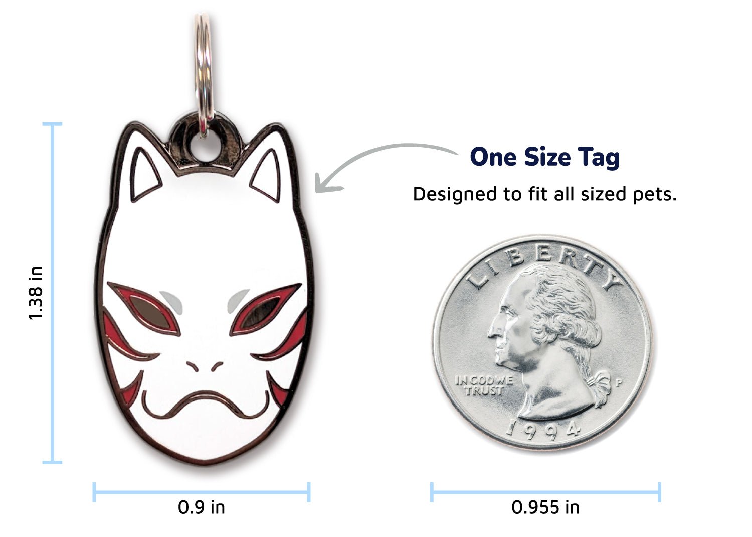 Anbu Kakashi Pet Tag - Pawsonify