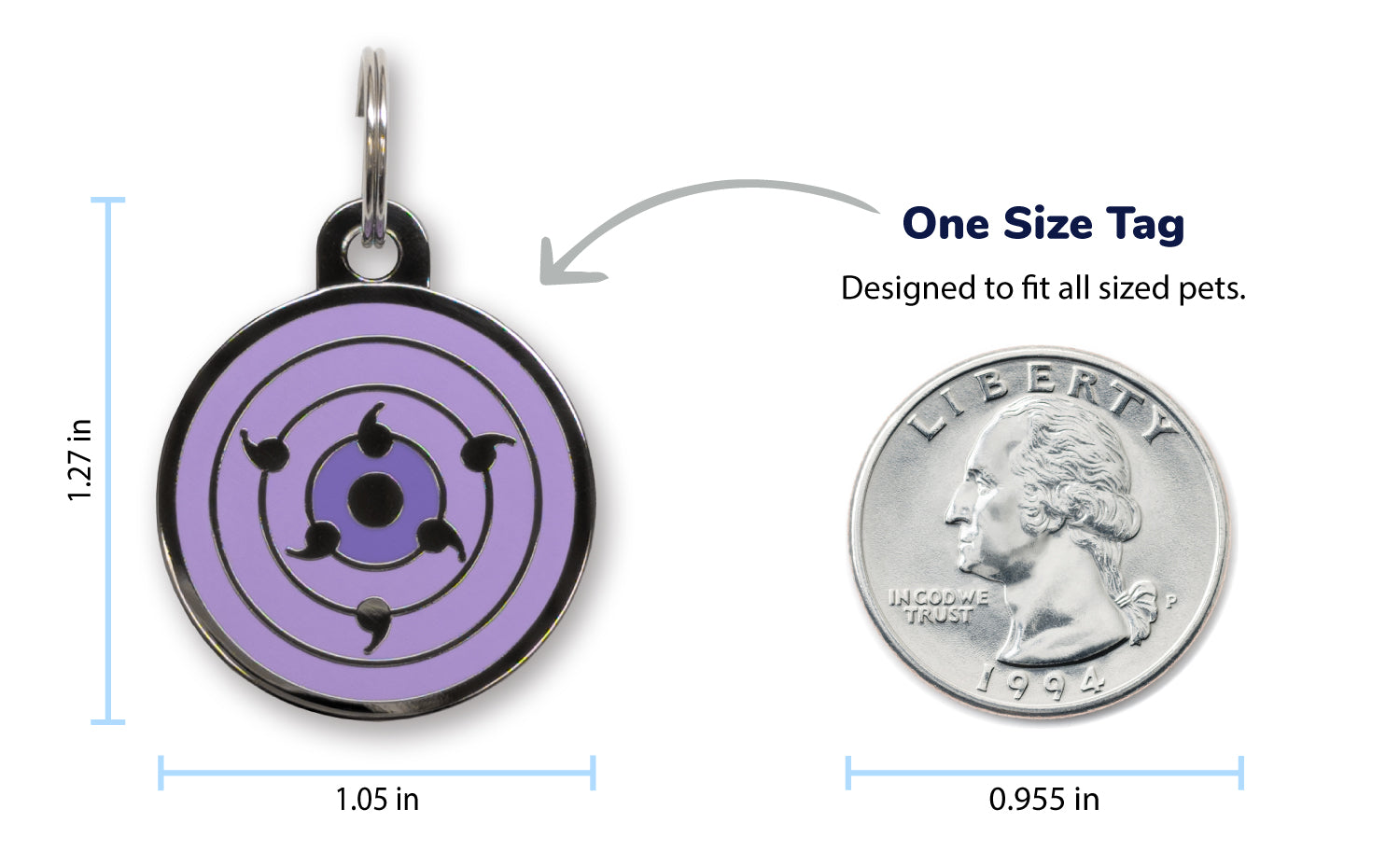 Rinnegan Pet Tag - Pawsonify