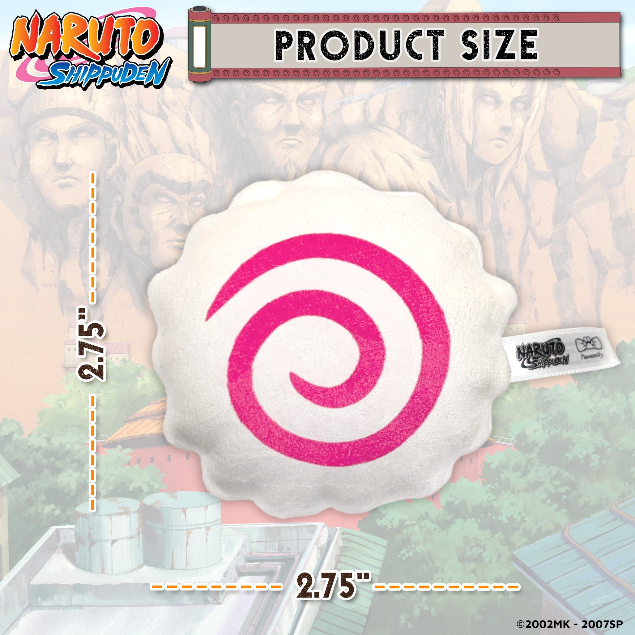 【Pre-Order】 Naruto Fishcake Catnip Toy