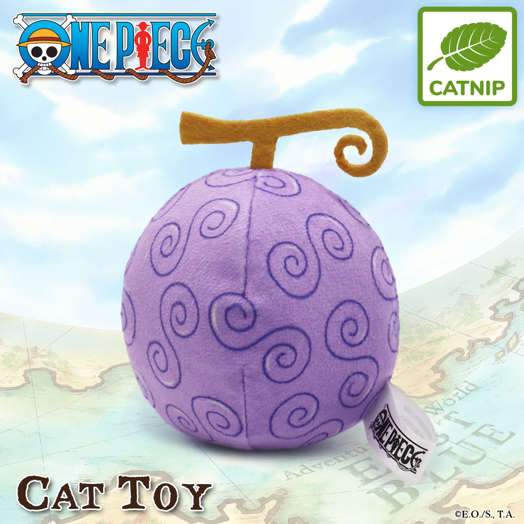 【 Coming Soon 】Gum-Gum Fruit Catnip Toy