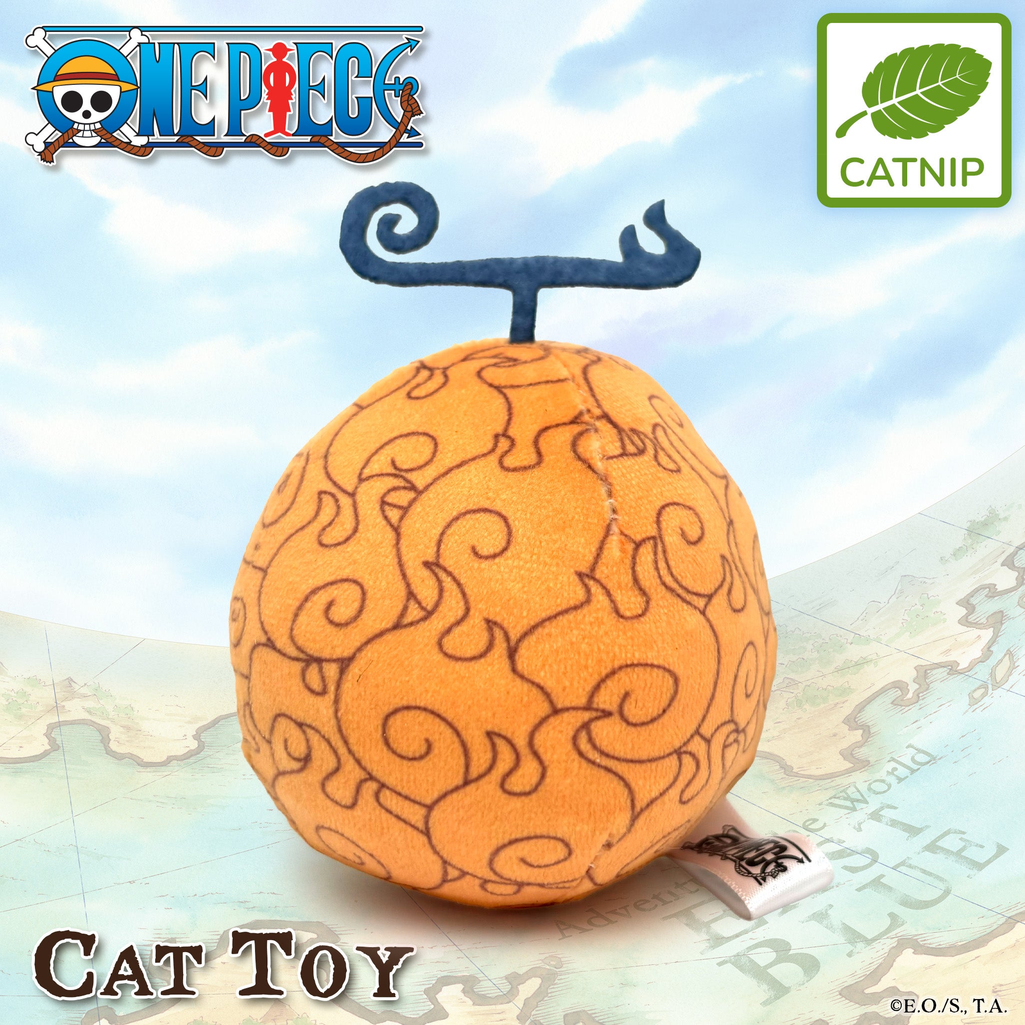 【Coming Soon】 Flame-Flame Fruit Catnip Toy