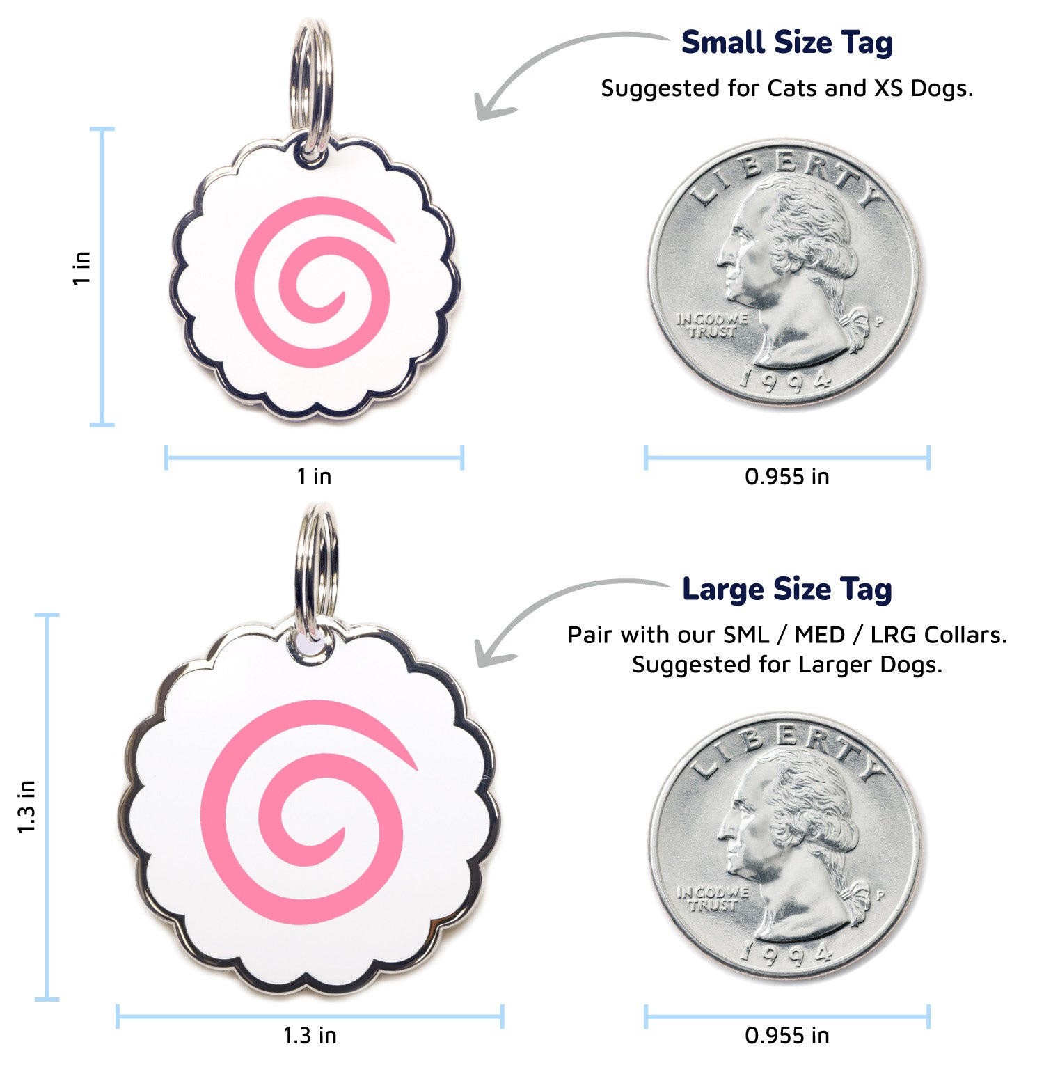 Naruto Fishcake Pet Tag