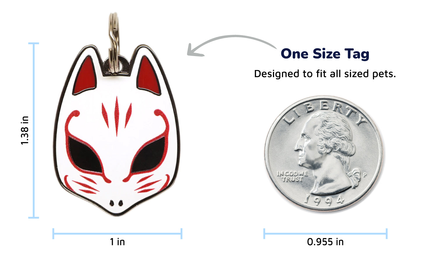 Phantom Thieves - Fox Pet Tag - Pawsonify