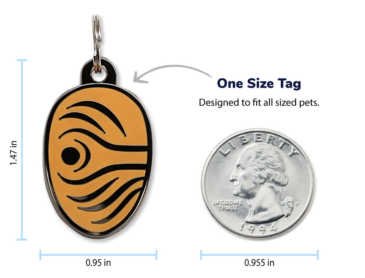 The Masked Man Pet Tag - Pawsonify