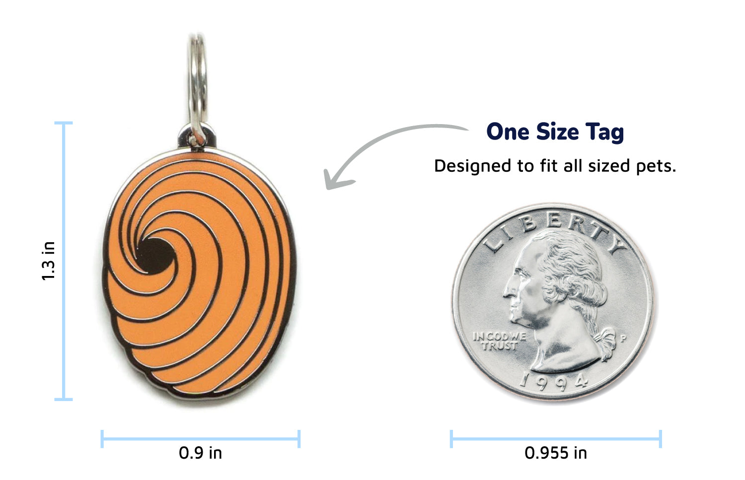 Naruto Shippuden Tobi Pet ID Tag Free Engraving