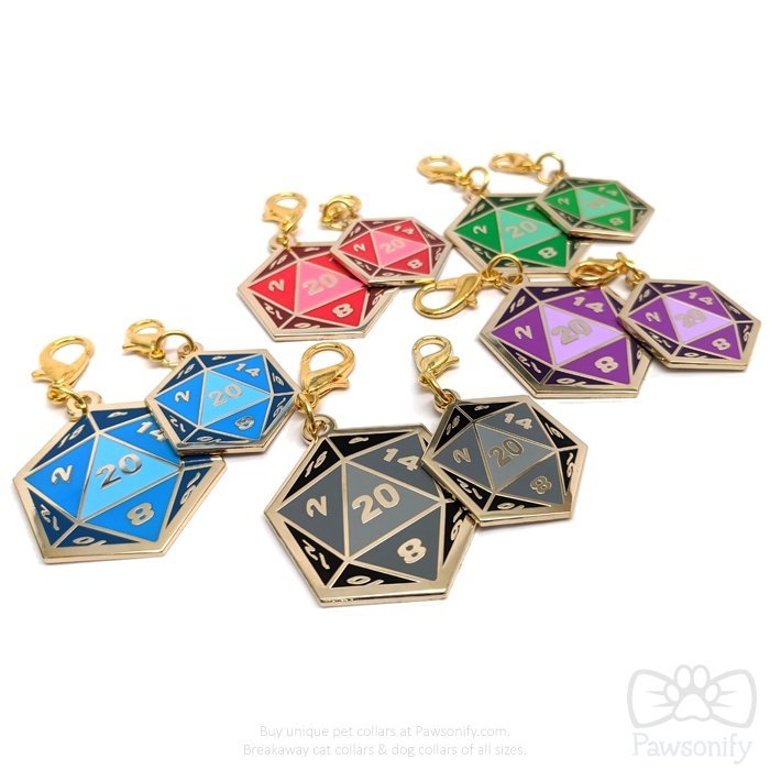 D20 Pet Tag - Pawsonify