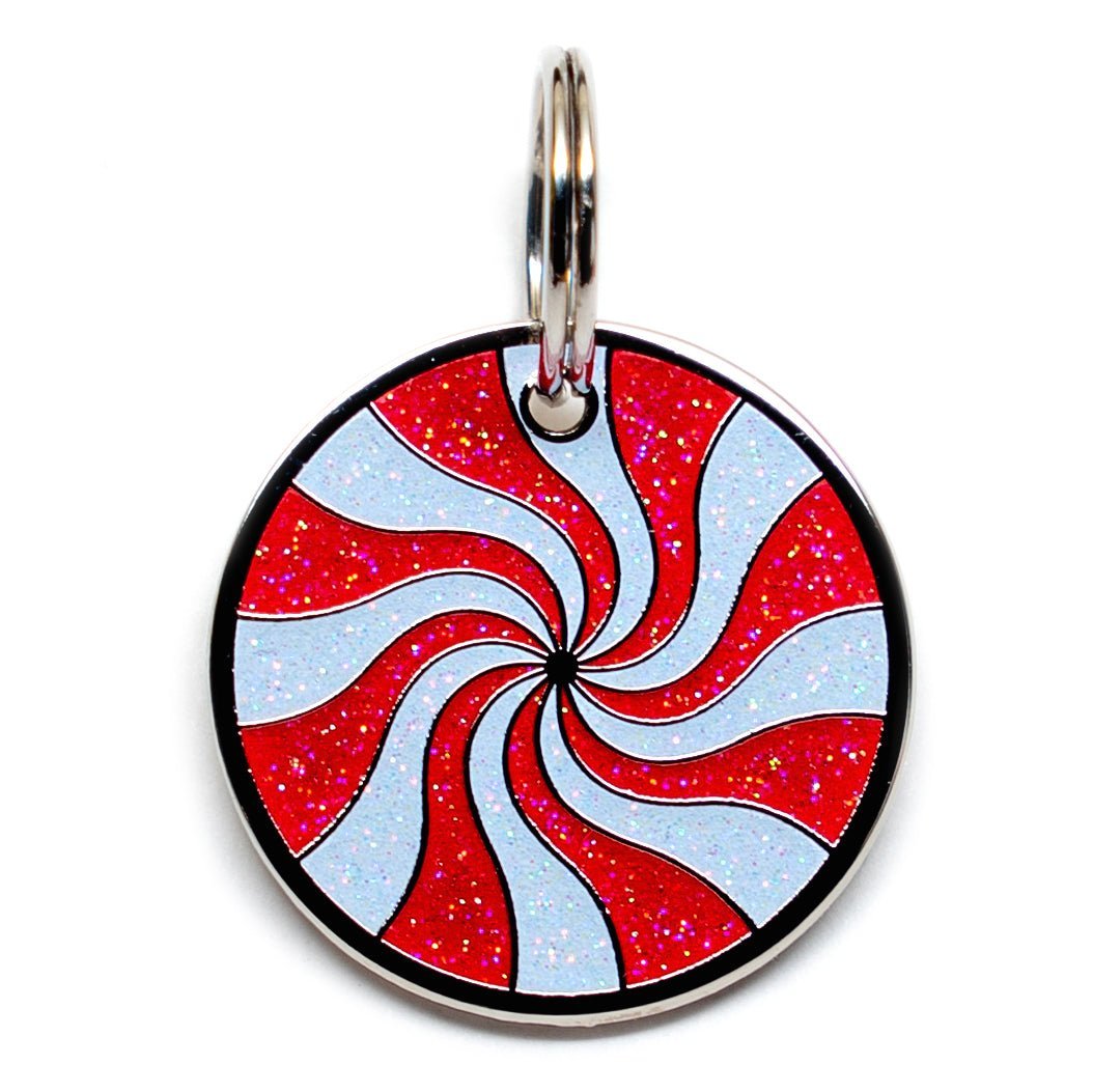 Peppermint Pet Tag - Pawsonify