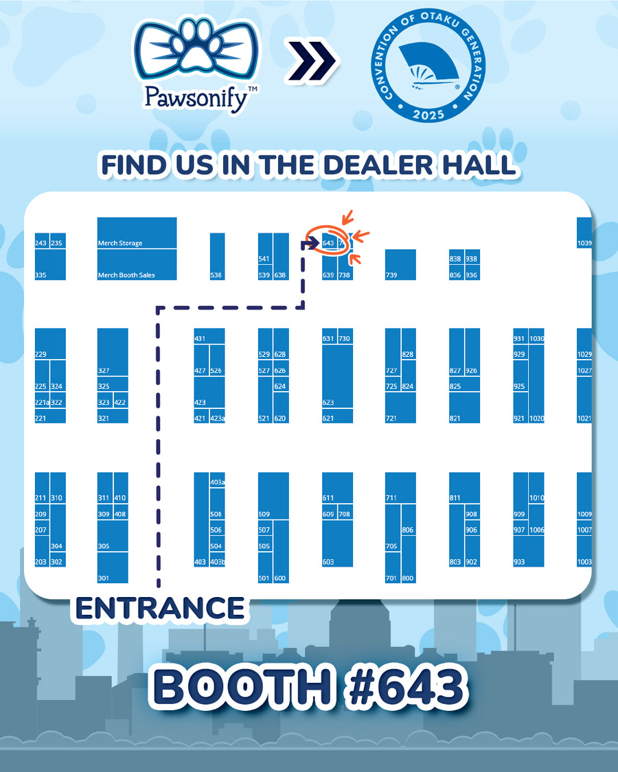 Convention Map for Otakon 2025
