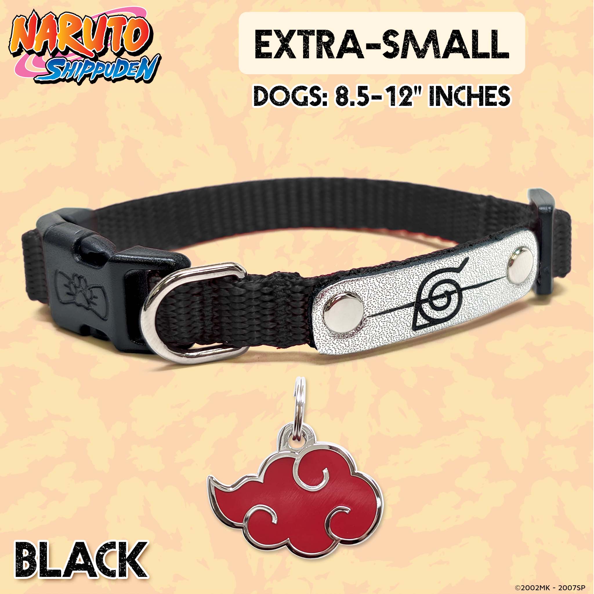 #size_Dog: (XS) 8.5-12" / Black