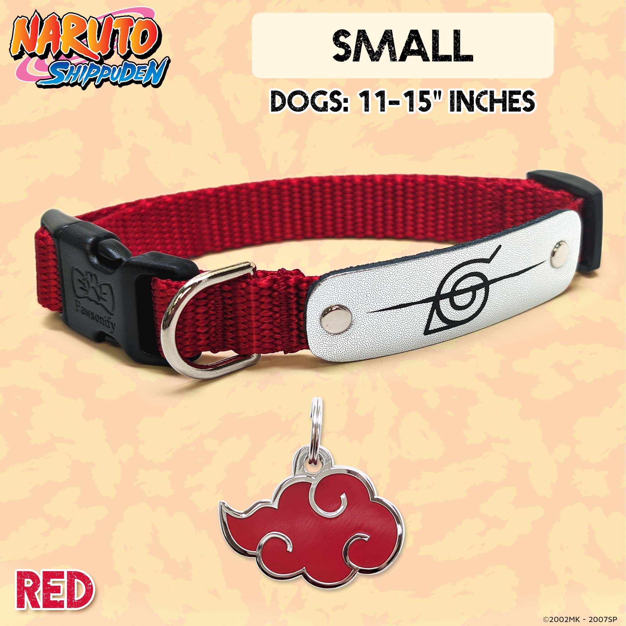 #size_Dog: (S) 11-15" / Red