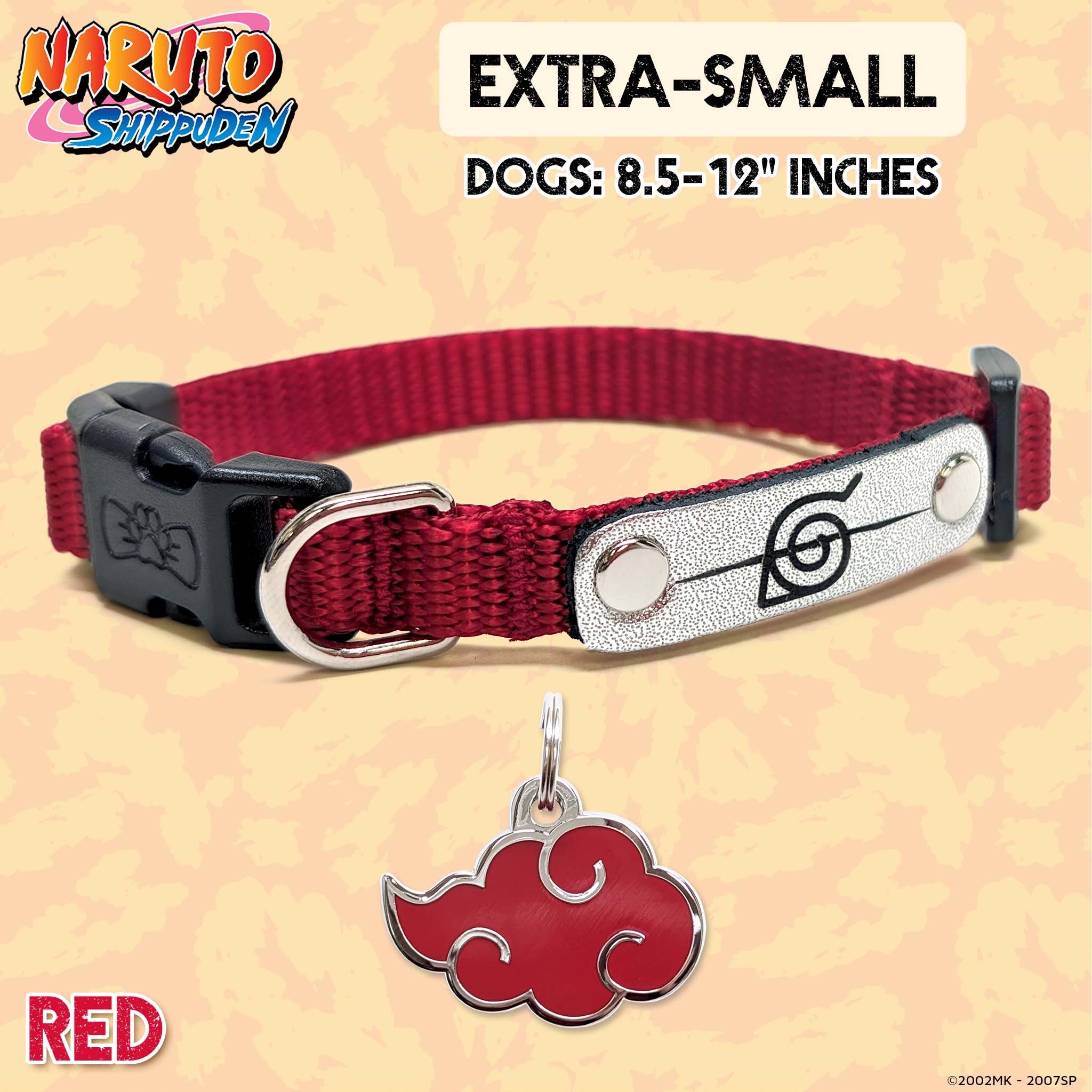 #size_Dog: (XS) 8.5-12" / Red