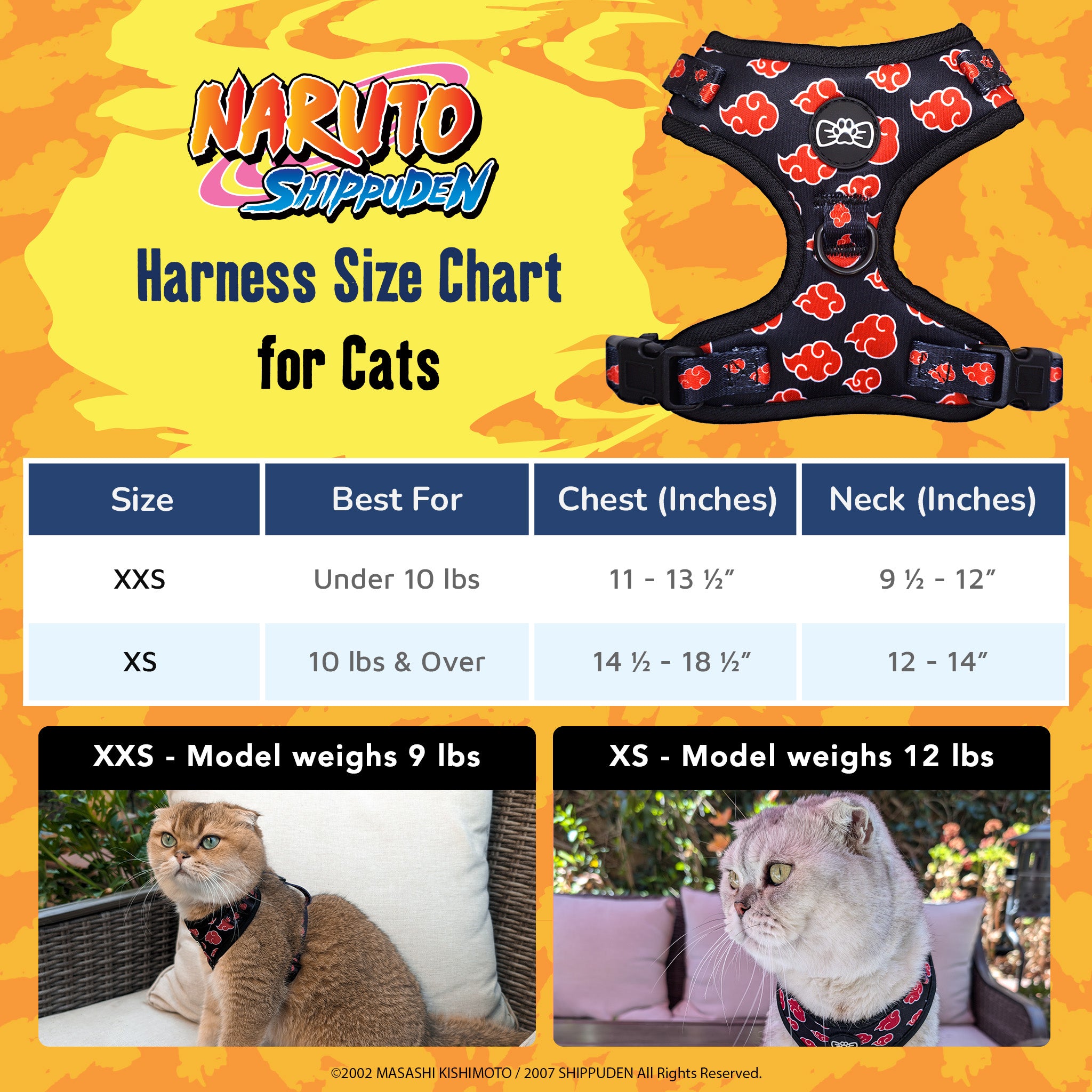 Akatsuki Cat Harness Bundle