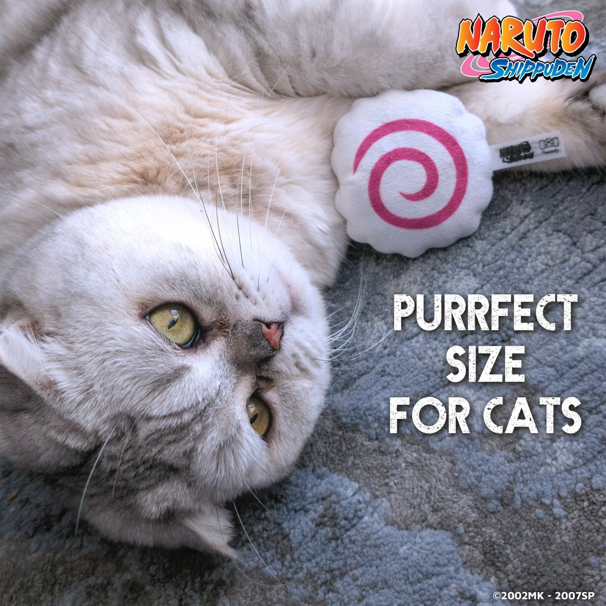 Naruto Fishcake Catnip Toy - Pawsonify