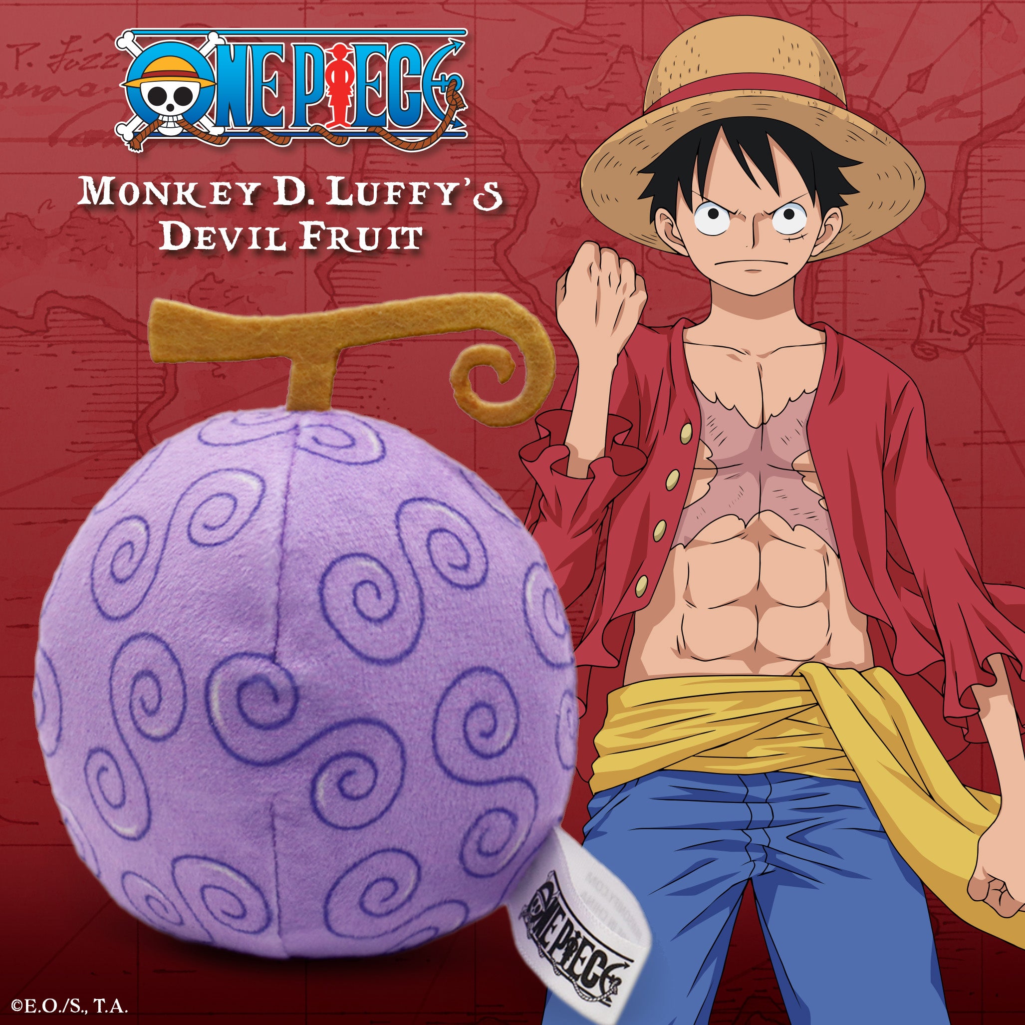 Gum-Gum Fruit Catnip Toy | One Piece | Pawsonify