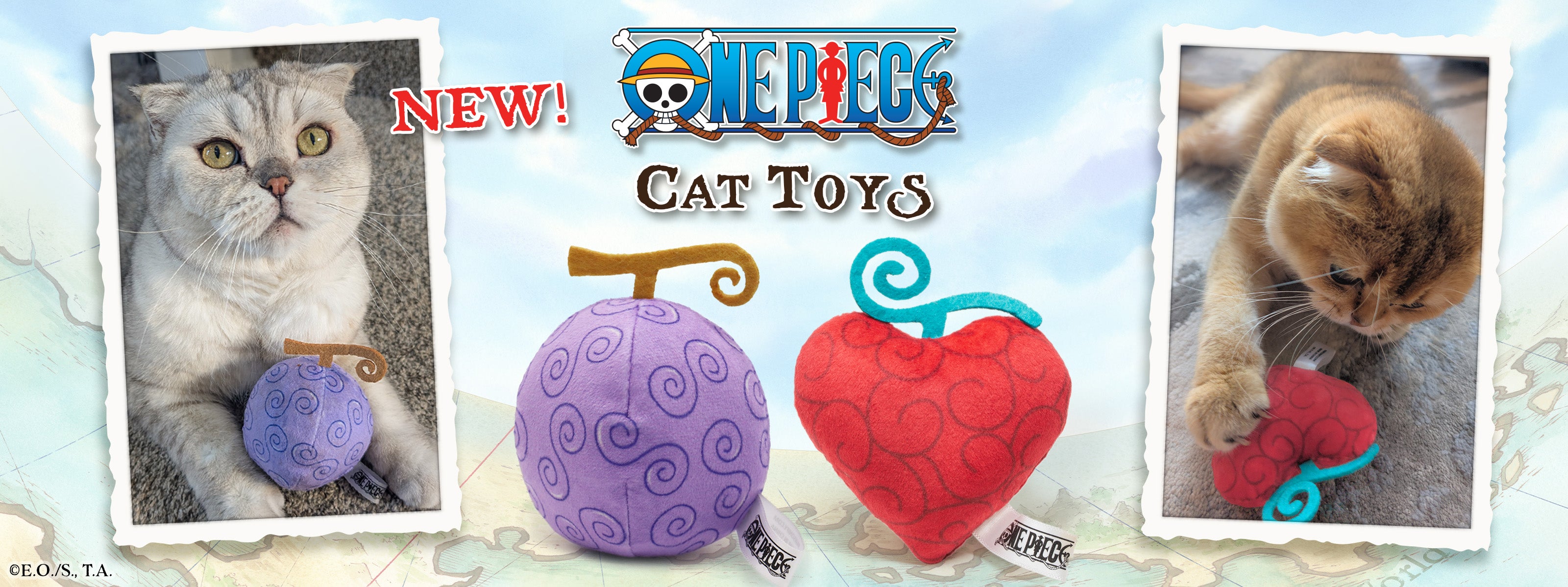 One Piece Cat Toys have arrived!