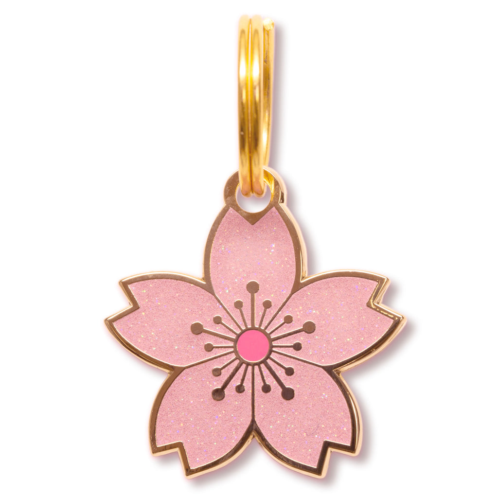 Cherry Blossom (Sakura) Pet Tag 🌸 | Pawsonify