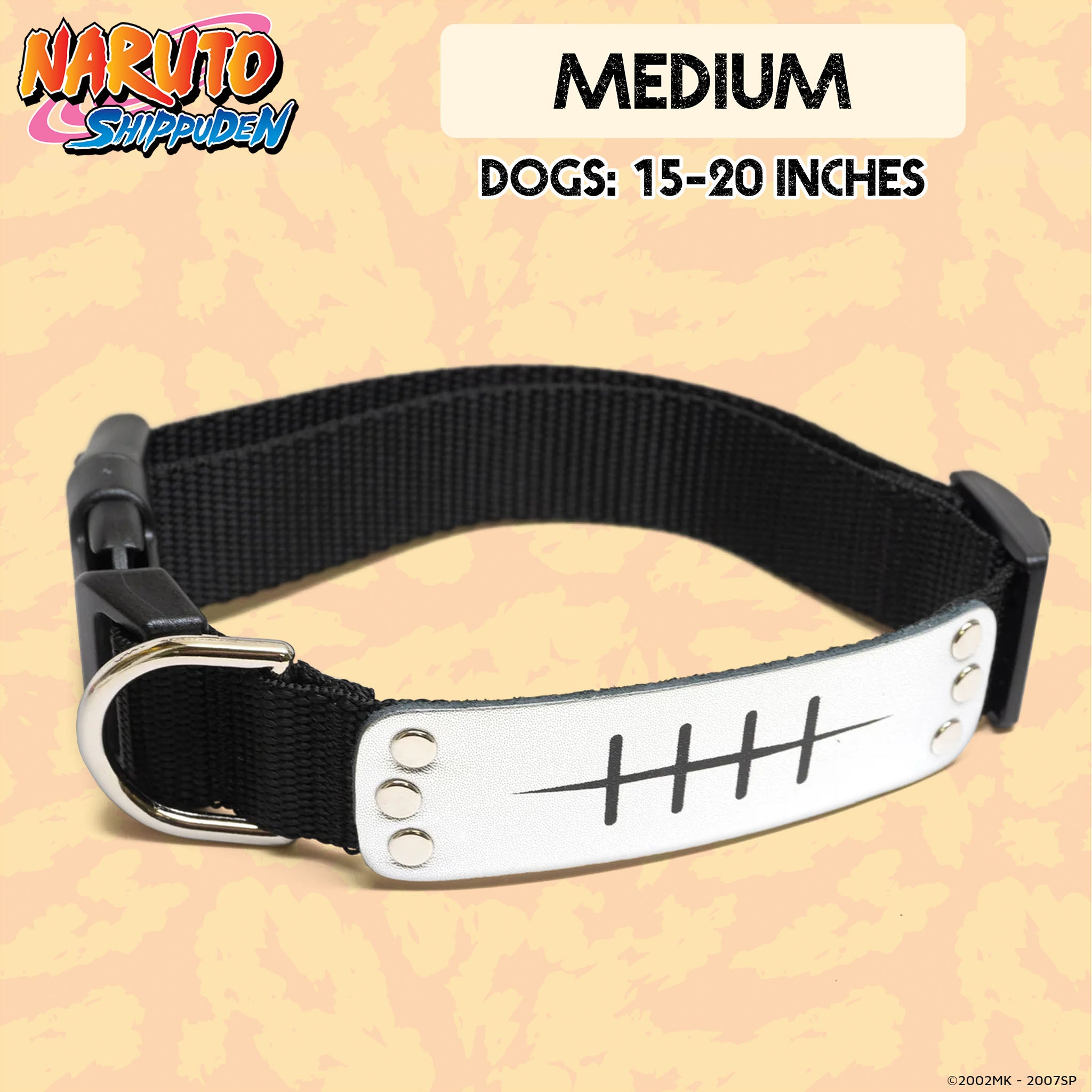 Naruto Shippuden x Pawsonify - Officially Licensed - Pain's Rogue Rain Collar for Medium Dogs #size_Dog: (M) 15-20"