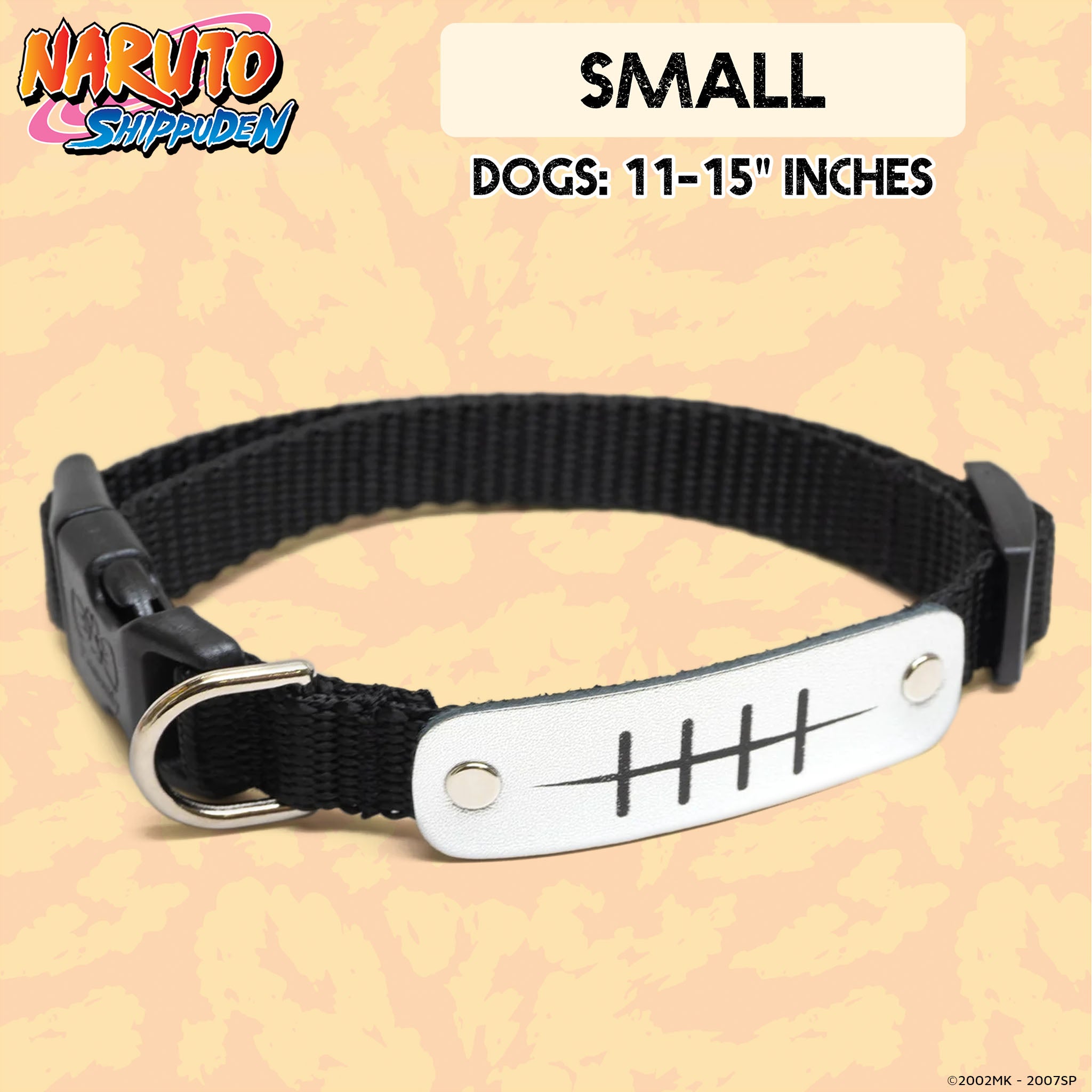 Naruto Shippuden x Pawsonify - Officially Licensed - Pain's Rogue Rain Collar for Small Dogs #size_Dog: (S) 11-15"
