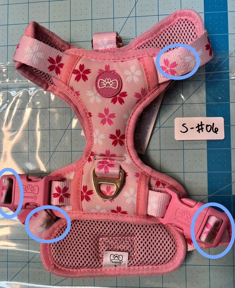 (B-Grade) Cherry Blossom Harness - Pawsonify