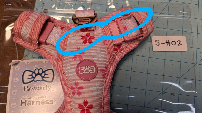 B-GRADE - Cherry Blossom Harness (ALL SALES FINAL) - Pawsonify