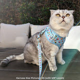 Pawsonify Original Pet Harness for Cats & Dogs - Boba Bubble Tea