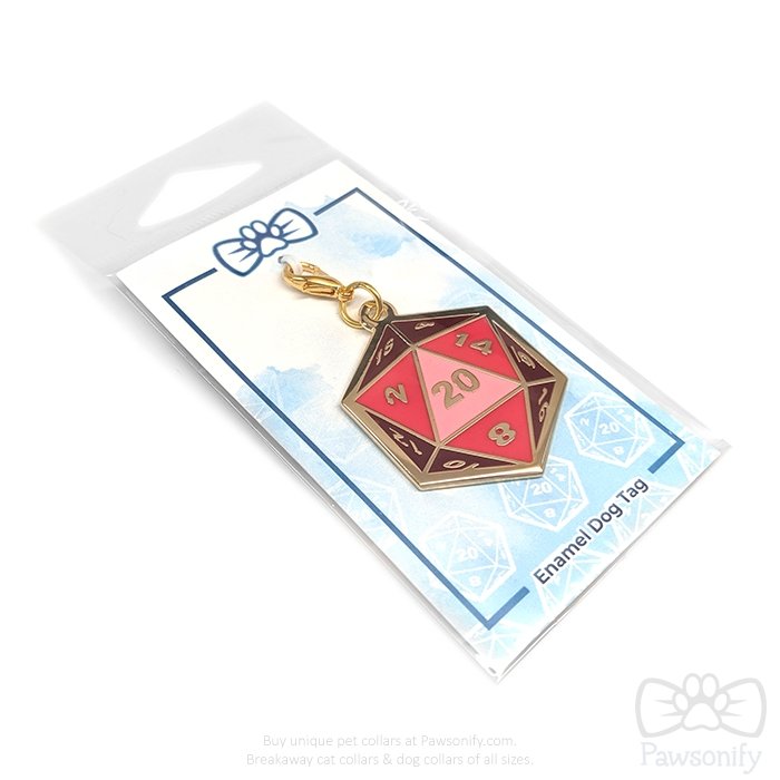 D20 Dog Tag - Pawsonify