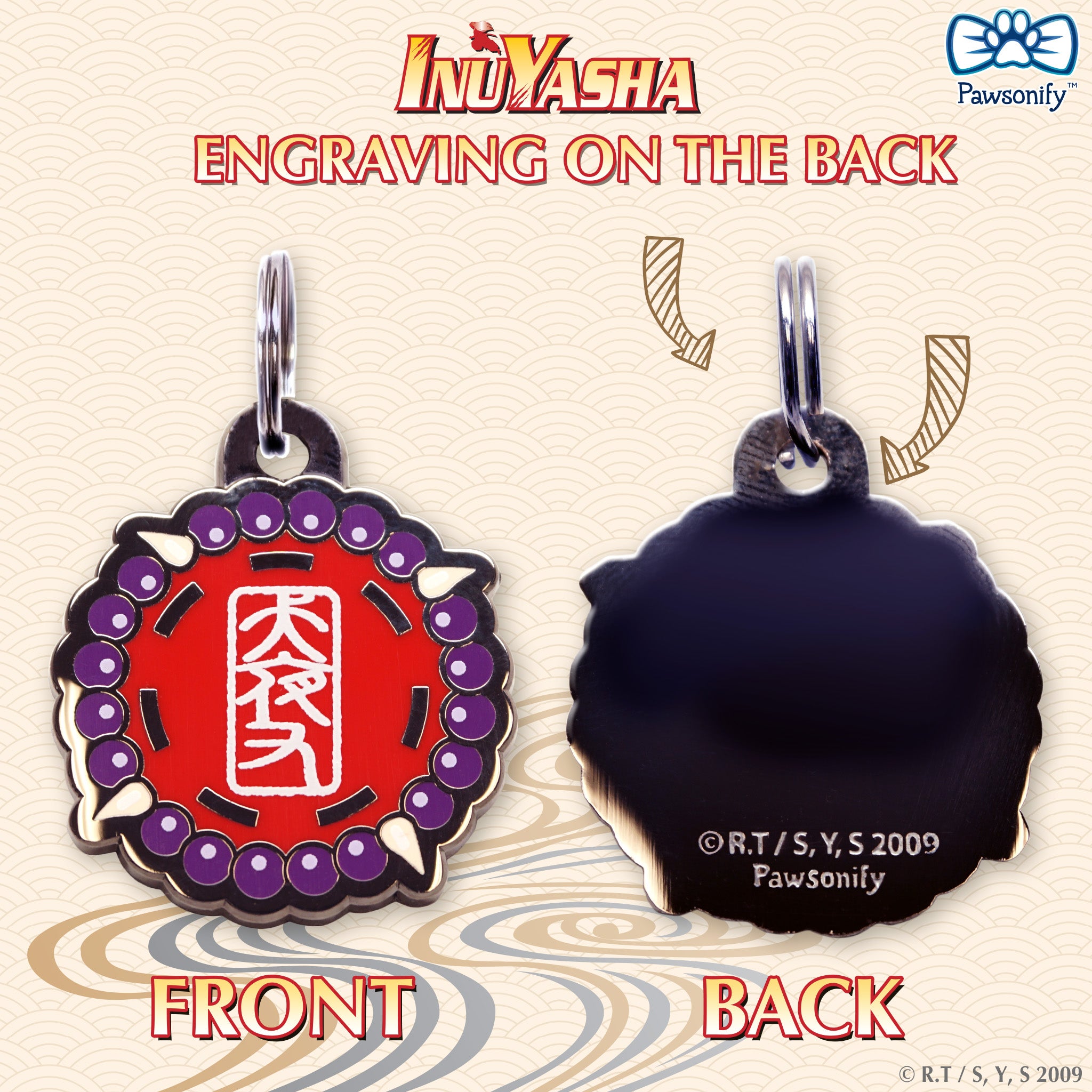 Inuyasha Pet ID Tag 
