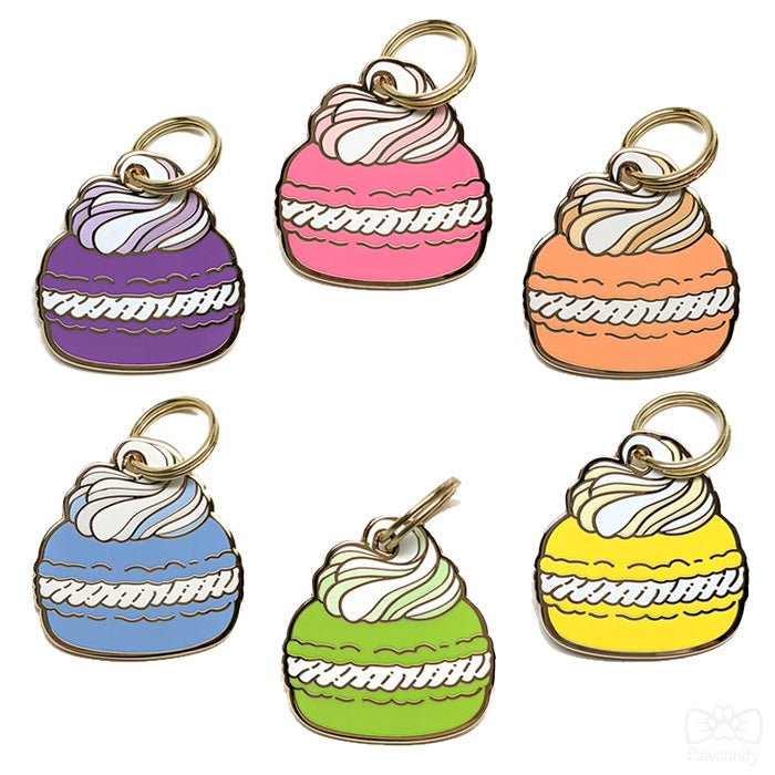 Macaron Pet Tag FREE ENGRAVING