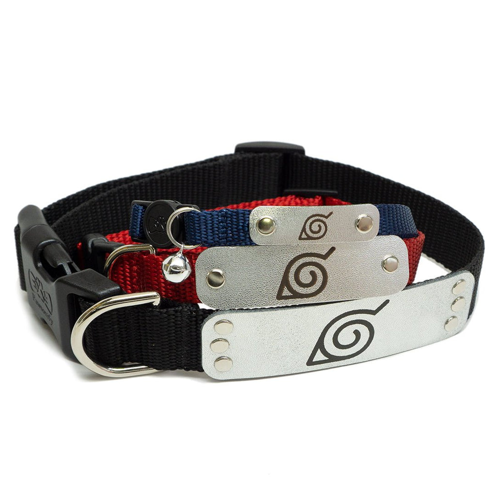 Dog Cat Collar Male Boy SMALL PUPPY Leather Red Brown Black Silver