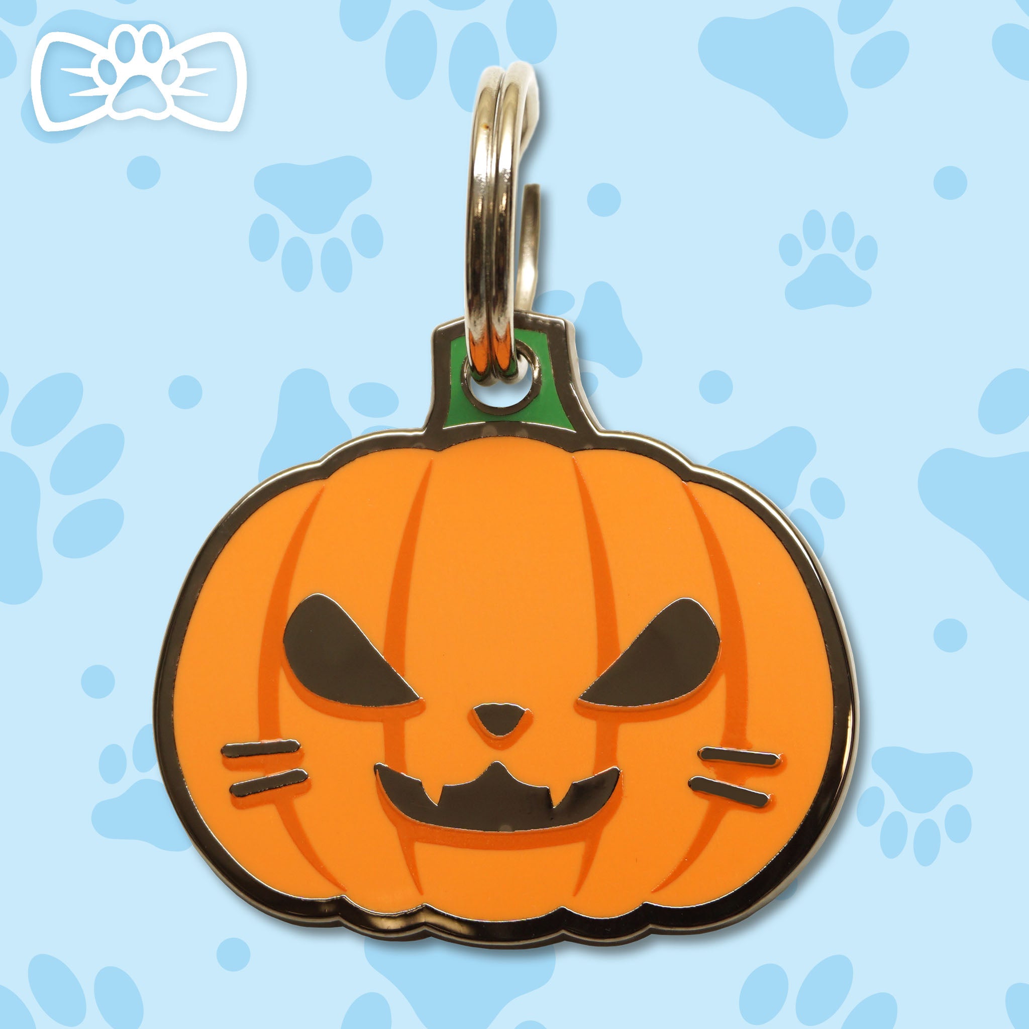 Pawsonify Original Pet Tag - Pumpkin